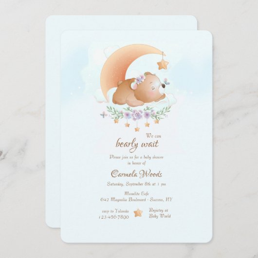 Baby Beer Kaart (Voorkant / Achterkant)