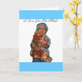 Baby Beer Kaart (Gele Bloem)