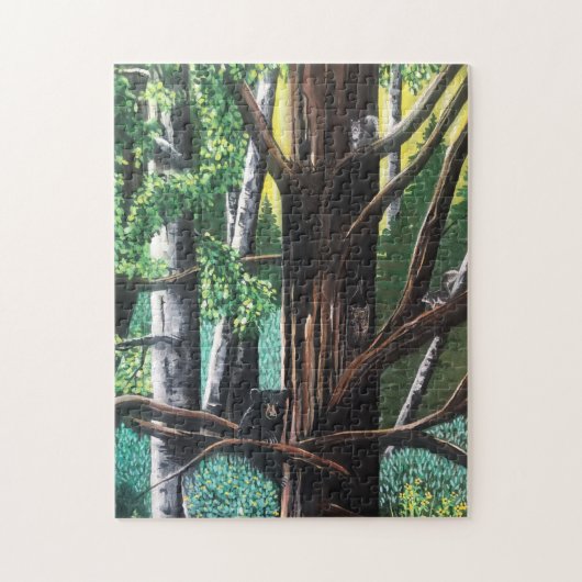 Baby Beer klimmende puzzel (Verticaal)