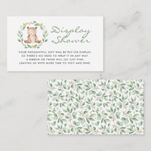 Baby Beer Krans Baby shower Display Douche Informatiekaartje