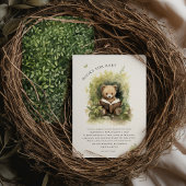 Baby Beer Lezing Waterverf Baby shower Behuizing