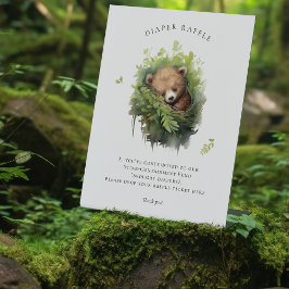 Baby Beer Luier Raffle Teken Baby shower Reclamebord Met Voetstuk