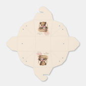 Baby Beer Meisjes Baby shower Bedankdoosjes (Uitgevouwen)