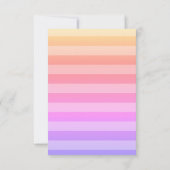 Baby Beer Meisje's Verjaardagsfeestuitnodiging Kaart (Achterkant)