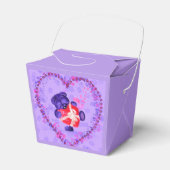 Baby Beer met Heart Gift Favor Box Bedankdoosjes (Voorkant Zijde)