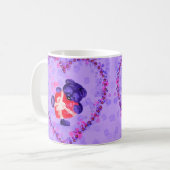 Baby Beer met Heart Gift Mok (Voorkant links)