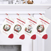 Baby Beer naam familie bijpassende Schattigee Kind Kleine Kerstsok