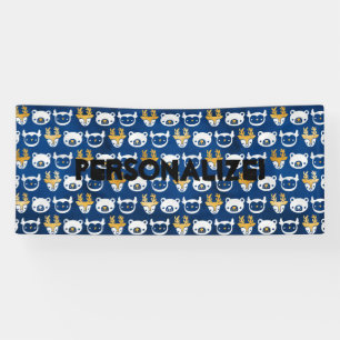 Baby, Beer, oorvijg en bordanner Spandoek