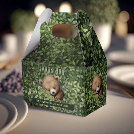 Baby Beer Opvouwbare Favor Gift Box Baby shower Bedankdoosjes
