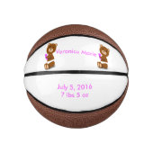 Baby Beer personaliseren Basketbal (Voorkant)