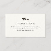 Baby Beer Red Buffalo Pset Enclosure Card Informatiekaartje (Voorkant)