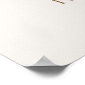 Baby Beer, roze ballonnen, eerste verjaardag welko Poster (Hoek)