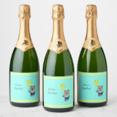 Baby beer sparkling wijnetiket (Flessen)