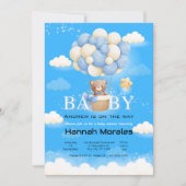 Baby Beer Thema Baby shower Kaart (Voorkant)