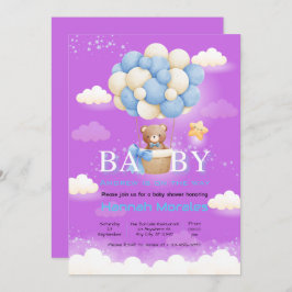 Baby Beer Thema Baby shower Kaart