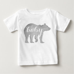 Baby Beer Waterverf Baby Baseball T-shirt