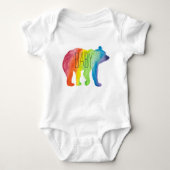 Baby Beer Waterverf Pride Bodysuit (Voorkant)