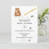 Baby Beer We kunnen nauwelijks wachten gepersonali Kaart (Staand voorkant)