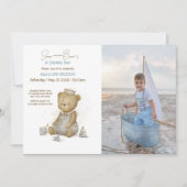 Baby Beer Zeiler Verjaardag Kaart (Voorkant)