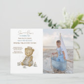 Baby Beer Zeiler Verjaardag Kaart (Staand voorkant)