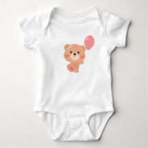Baby Beertje Onesie – Schattig Cadeau voor Pasgebo