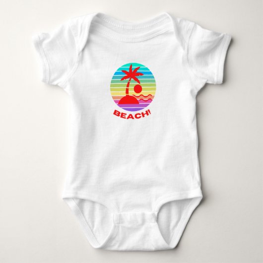 baby beestje leuk en leuk romper (Voorkant)
