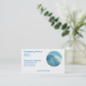 Baby beheert Visitekaartje (Staand voorkant)