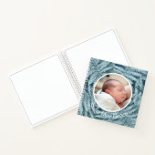 BABY BEHOUD JOURNAL UNIQUE SILVER FERN CUSTOM NOTITIEBOEK (Binnen)