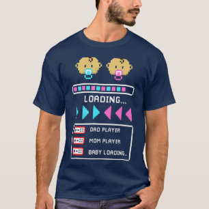 Baby Beladen games Pap Gendergelijkheid onthullen T-shirt