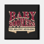 Baby belichaamt de leuze van het grootste generati magneet (Voorkant)