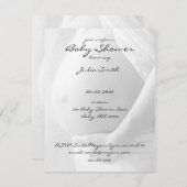 Baby Belly Baby Shower-uitnodigingen Kaart (Voorkant / Achterkant)