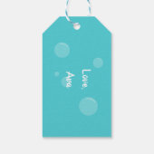 Baby Beluga Favor Tag Cadeaulabel (Achterkant)