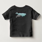 Baby Beluga Whale T-Shirt Cute Toddler Whale Art (Achterkant)