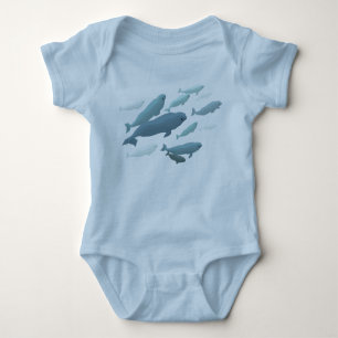 Baby Beluga Whale T-Shirt Cute Whale Art