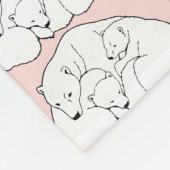 Baby Beren Blanket Polar Beer Art Fleece Blanket (Hoek)