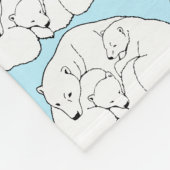 Baby Beren Blanket Polar Beer Art Fleece Blanket (Hoek)