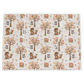 Baby Beren Eekhoorns Baby shower Groot Cadeauzakje (Voorkant)