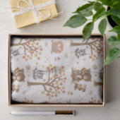 Baby Beren Eekhoorns Baby shower Tissuepapier (Geschenk)