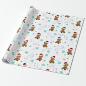 Baby Beren Kerst Cadeaupapier (Uitgerold)