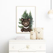 Baby Beren Woodland Nursery Art Set