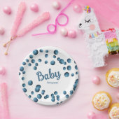 Baby Bes Soon Papieren Bordje (Feest)