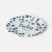 Baby Bes Soon Papieren Bordje (Gekanteld)