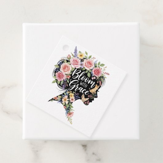 Baby Bib Bedankjes Labels (In situ)