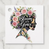 Baby Bib Bedankjes Labels (Voorkant)