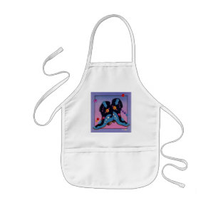 Baby Bib - Midnight Cowboy Boots Kinder Schort