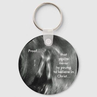 Baby bidden sleutelhanger