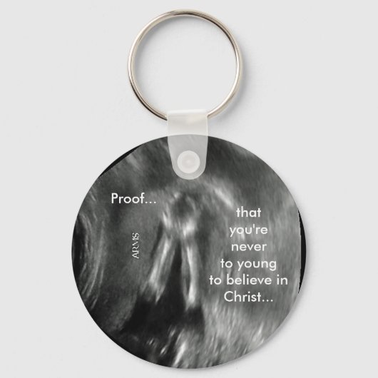 Baby bidden sleutelhanger (Voorkant)