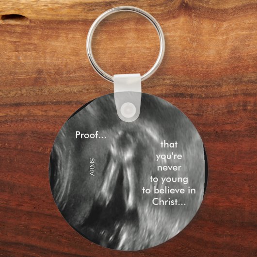 Baby bidden sleutelhanger (Voorkant)