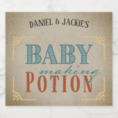  Baby Bier Etiket (Enkel label)