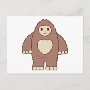 Baby Bigfoot Briefkaart